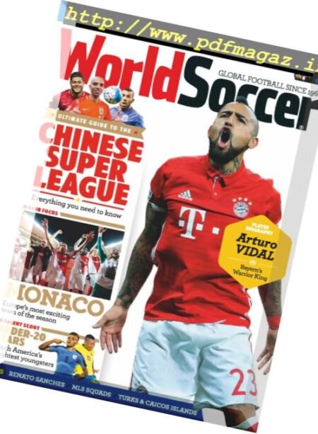 World Soccer – April 2017 Cover