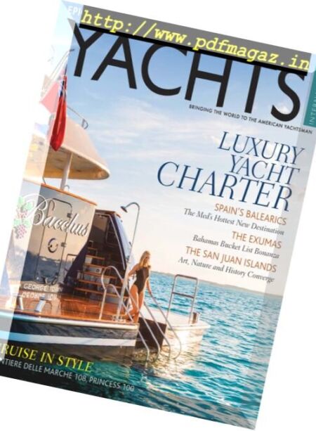 Yachts International – April 2017 Cover