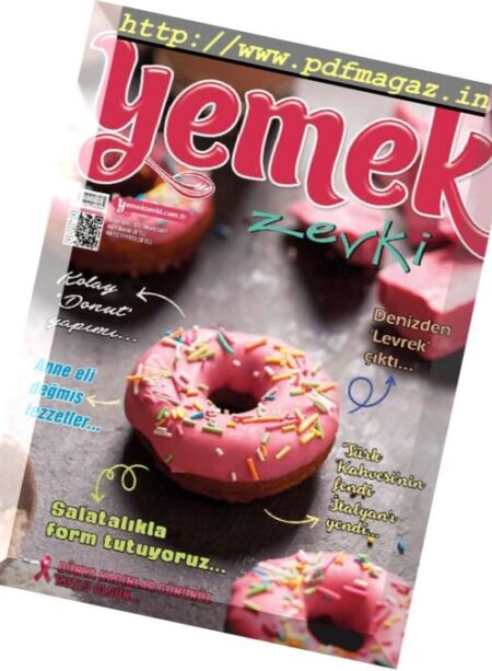 Yemek Zevki – Mart 2017 Cover