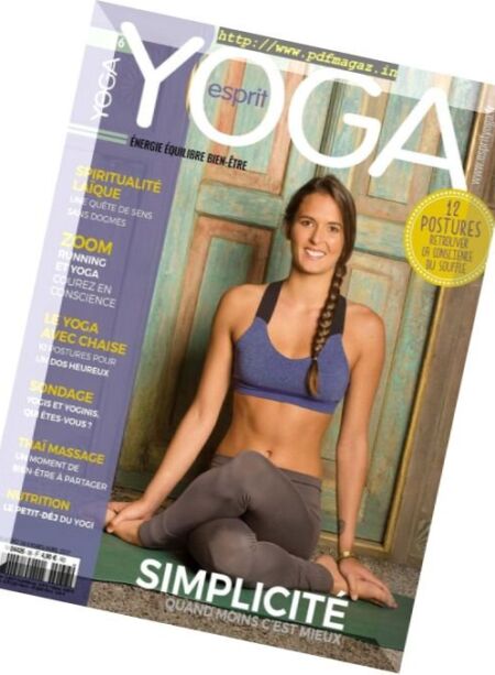 Yoga Esprit – Mars-Avril 2017 Cover