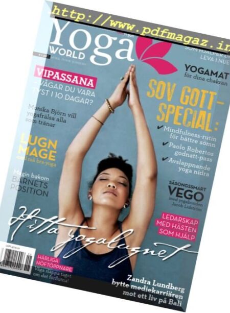 Yoga World – Nr.1, 2017 Cover