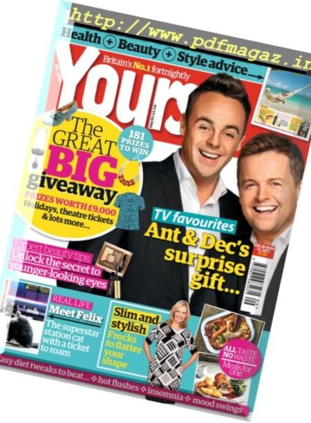 Yours UK – 28 February 2017 Cover