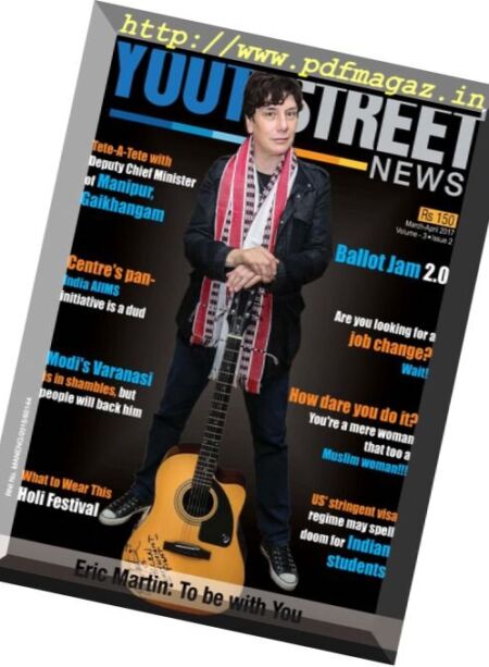 Youth Street News – March-April 2017 Cover