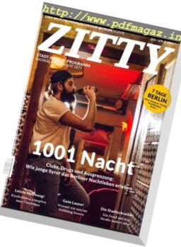 Zitty – 23 Marz 2017