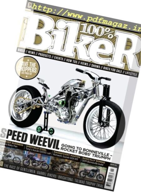 100% Biker – Issue 219, 2017 Cover