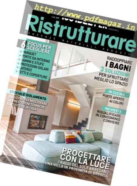 100 Idee per Ristrutturare – Marzo-Aprile 2017 Cover