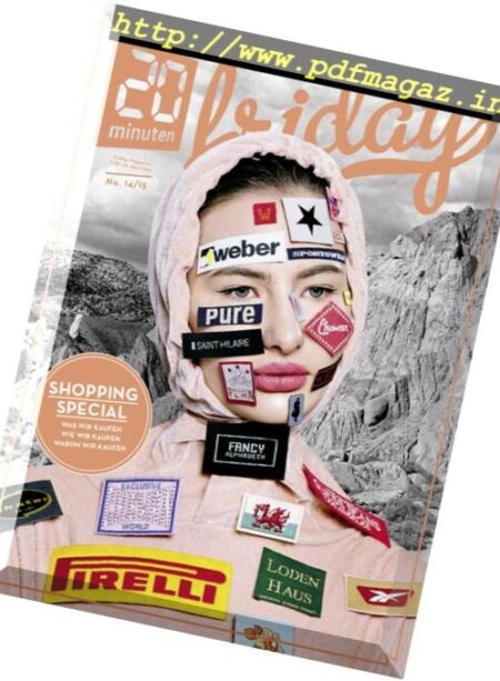 20 Minuten Friday – 7 April 2017 Cover