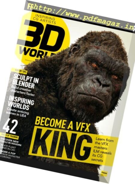 3D World UK – June 2017 Cover