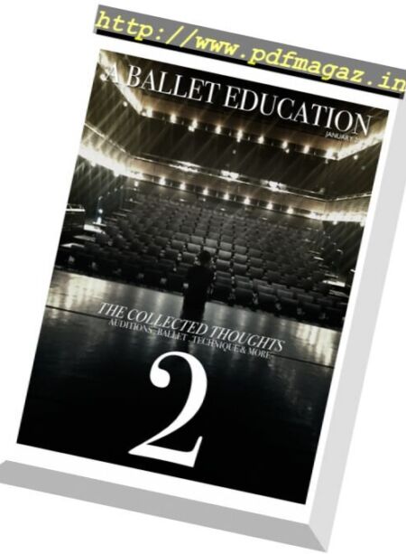 A Ballet Education – Janaury 2017 Cover