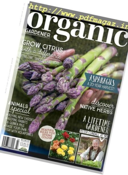 ABC Organic Gardener Magazine – May-June 2017 Cover