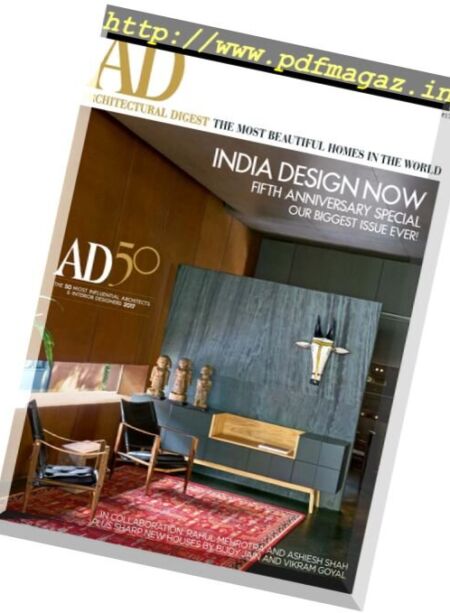 AD Architectural Digest India – March-April 2017 Cover