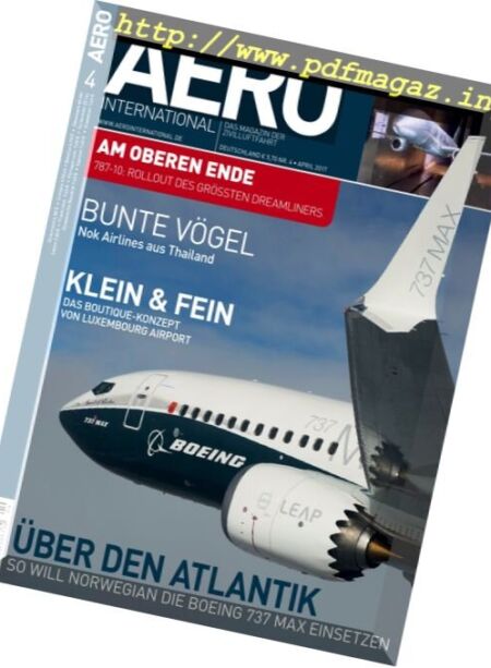 Aero International – April 2017 Cover