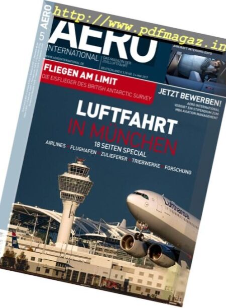 Aero International – Mai 2017 Cover