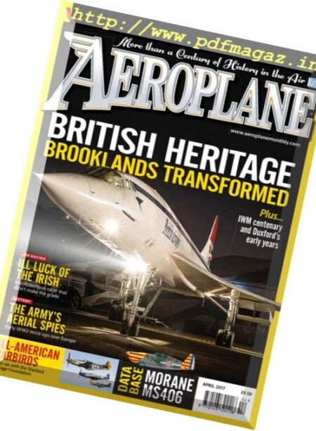 Aeroplane – April 2017 Cover