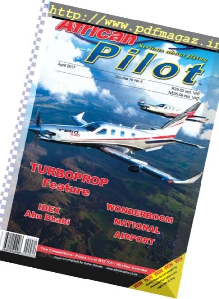 African Pilot – April 2017 Cover