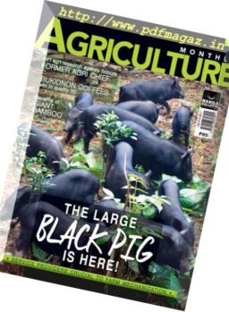 Agriculture Monthly – April 2017