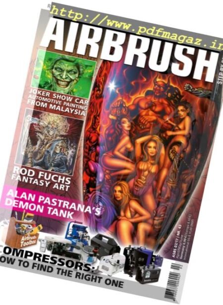 Airbrush Step by Step – April-May 2017 Cover