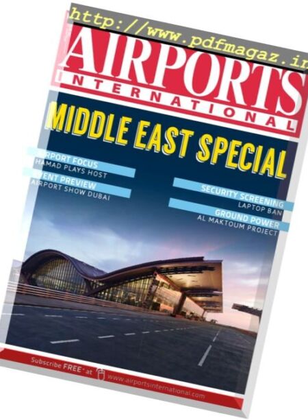 Airports International – April-May 2017 Cover