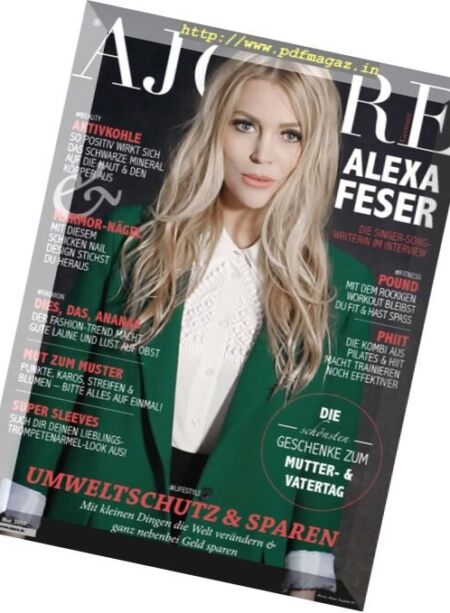 Ajoure Magazin – Mai 2017 Cover