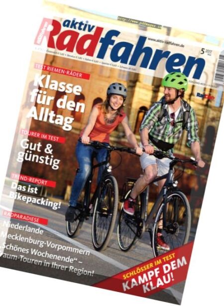 Aktiv Radfahren – Mai 2017 Cover