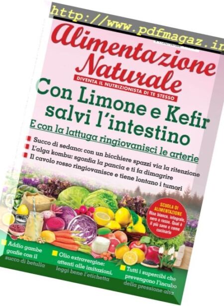 Alimentazione Naturale – Febbraio 2017 Cover