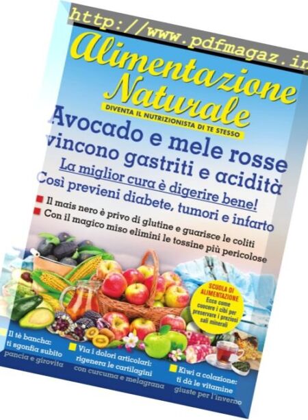 Alimentazione Naturale – Gennaio 2017 Cover