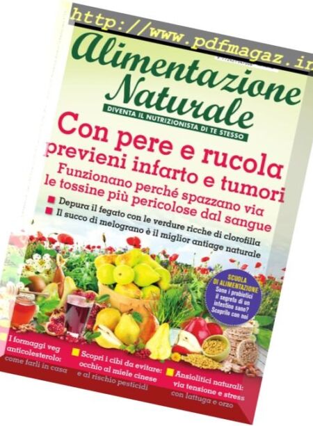 Alimentazione Naturale – Marzo 2017 Cover