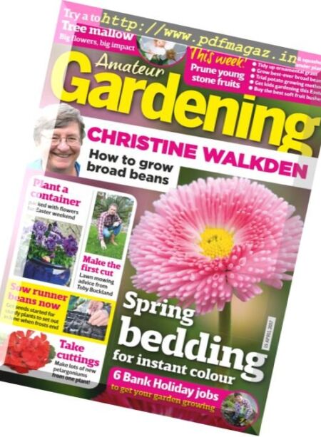 Amateur Gardening – 15 April 2017 Cover