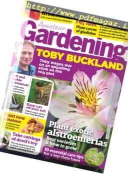 Amateur Gardening – 25 March 2017