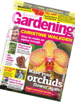 Amateur Gardening – 29 April 2017