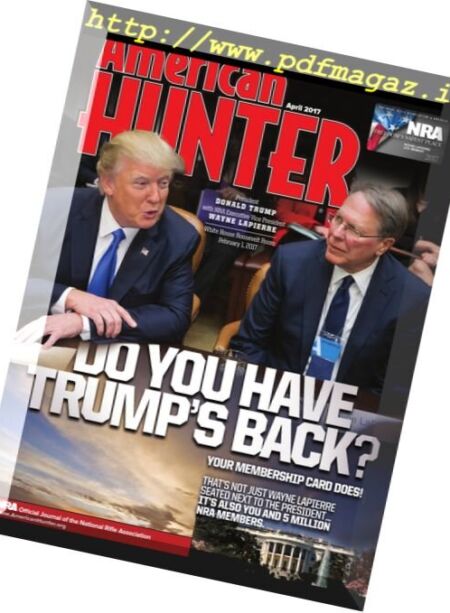 American Hunter – April 2017 Cover