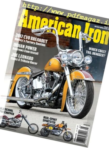 American Iron Magazine – Issue 348, 2017 Cover