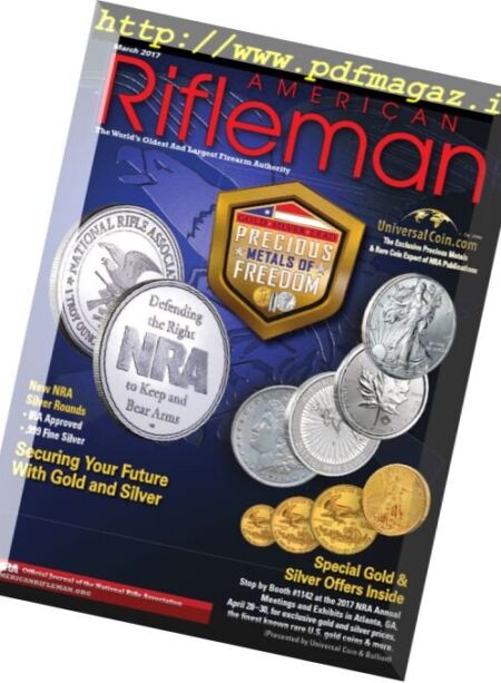 American Rifleman – March 2017 Cover
