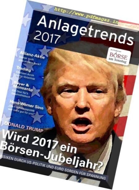 Anlagetrends – Fruhjahr-Sommer 2017 Cover