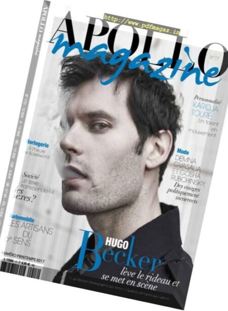 Apollo Magazine – Printemps 2017 Cover