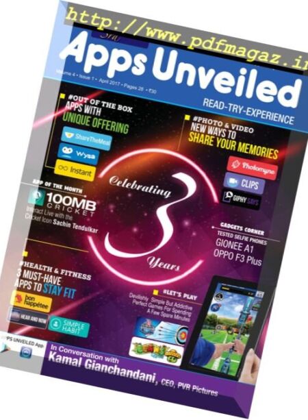 Apps Unveiled – April 2017 Cover