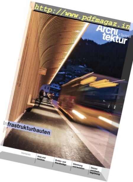 Architektur+Technik – Marz 2017 Cover