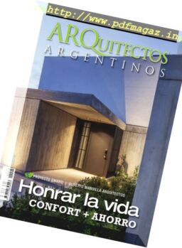 Arquitectos Argentinos – Noviembre 2016