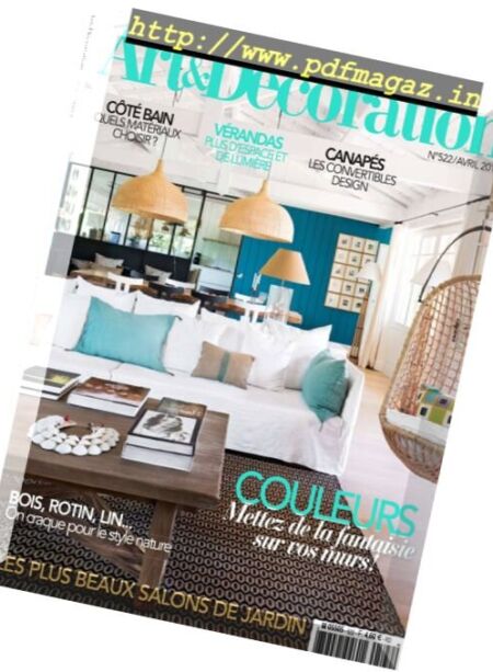 Art & Decoration – Avril 2017 Cover