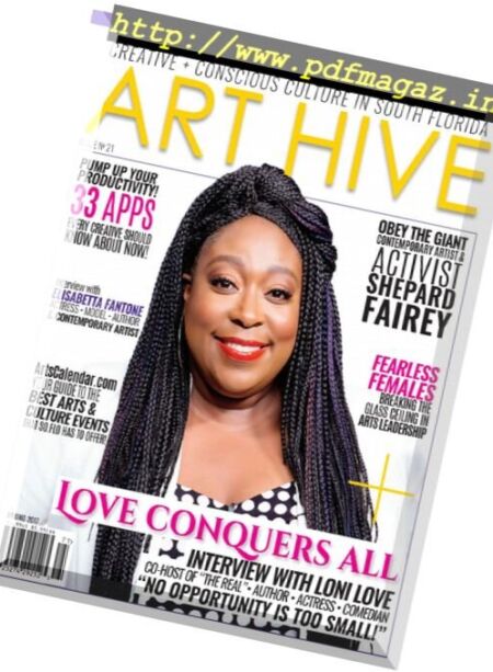 Art Hive – Spring 2017 Cover