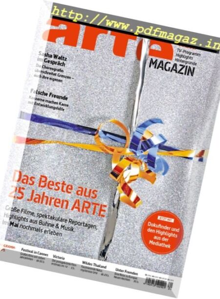 ARTE Germany – Mai 2017 Cover