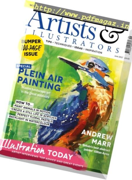 Artists & Illustrators – June 2017 Cover