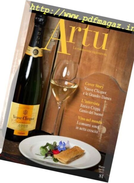 Artu – Marzo-Aprile 2017 Cover