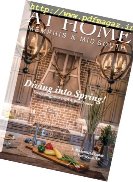 At Home Memphis & Mid South – April 2017 Cover