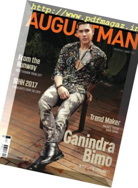 Augustman Indonesia – Maret 2017 Cover