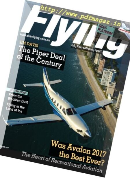 Australian Flying – May-June 2017 Cover