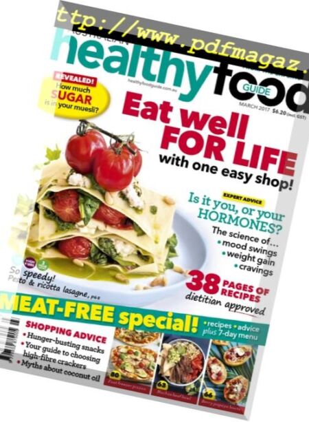 Australian Healthy Food Guide – March 2017 Cover