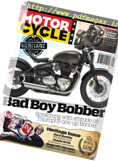Australian Motorcycle News – 13 April 2017 Cover