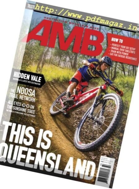 Australian Mountain Bike – Issue 160, 2017 Cover