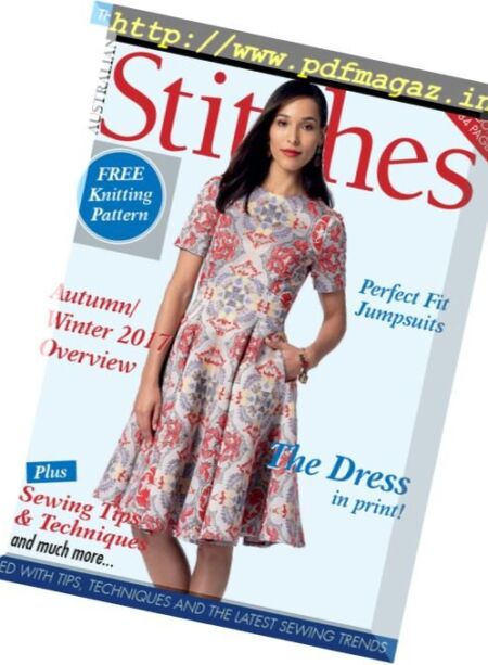 Australian Stitches – Volume 25 Issue 4 2017 Cover